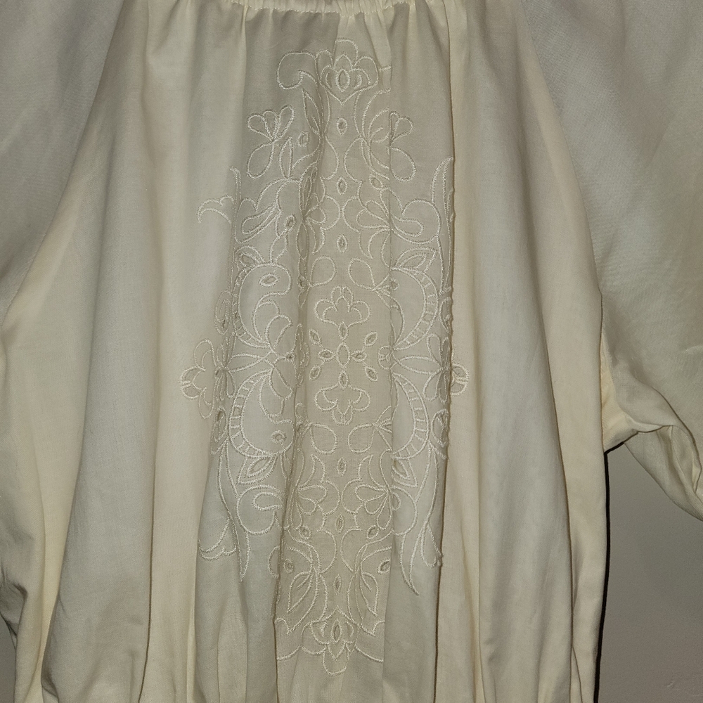 RTR Dress Pamela Love Designer Dress cotton with embroidered bodice - Picture 3 of 10